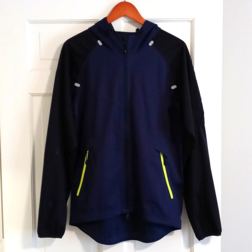 🌀2009 Nike🌀 - Blue/Black Laser Tech Runner Hooded Jacket